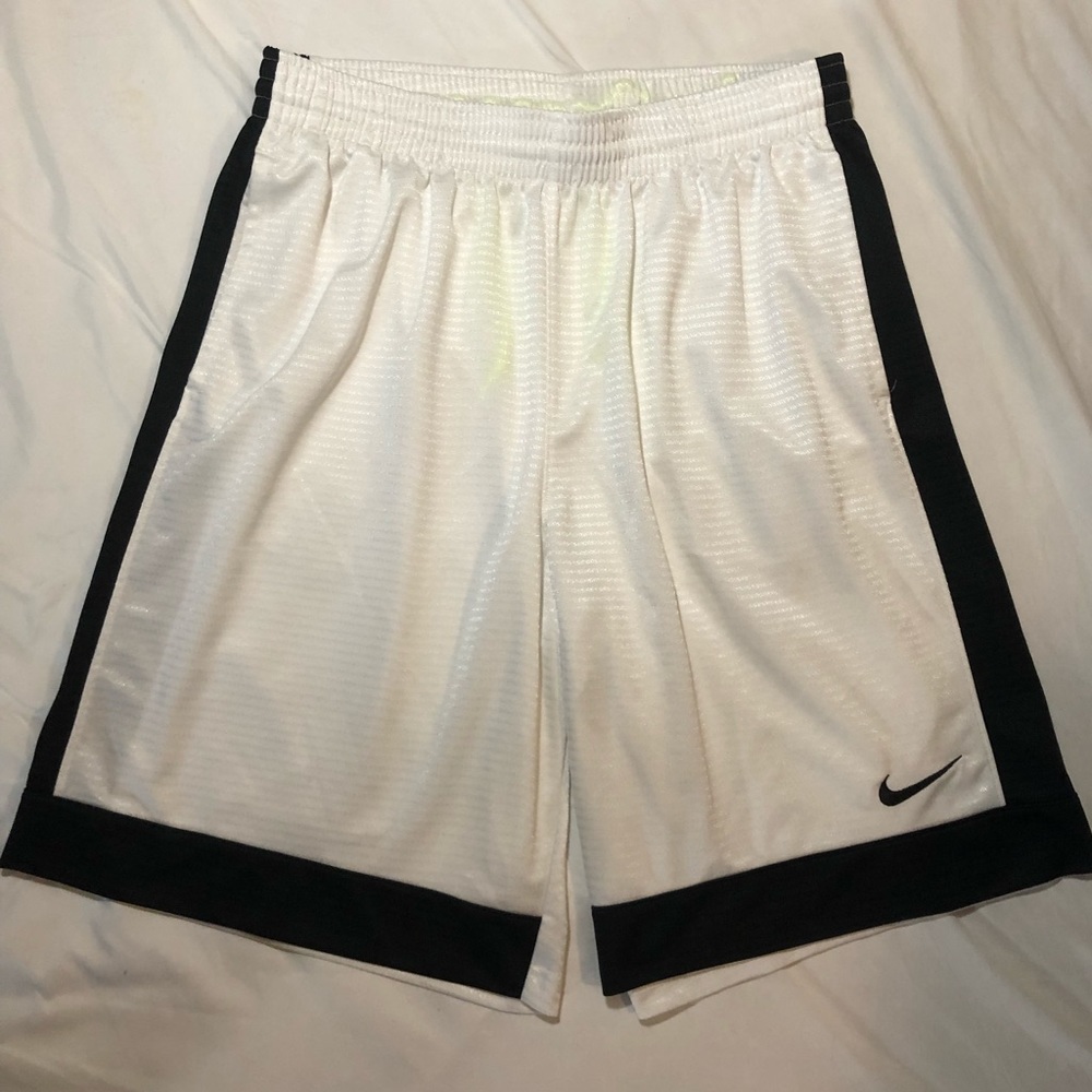 Black Stripe Nike Basketball Shorts